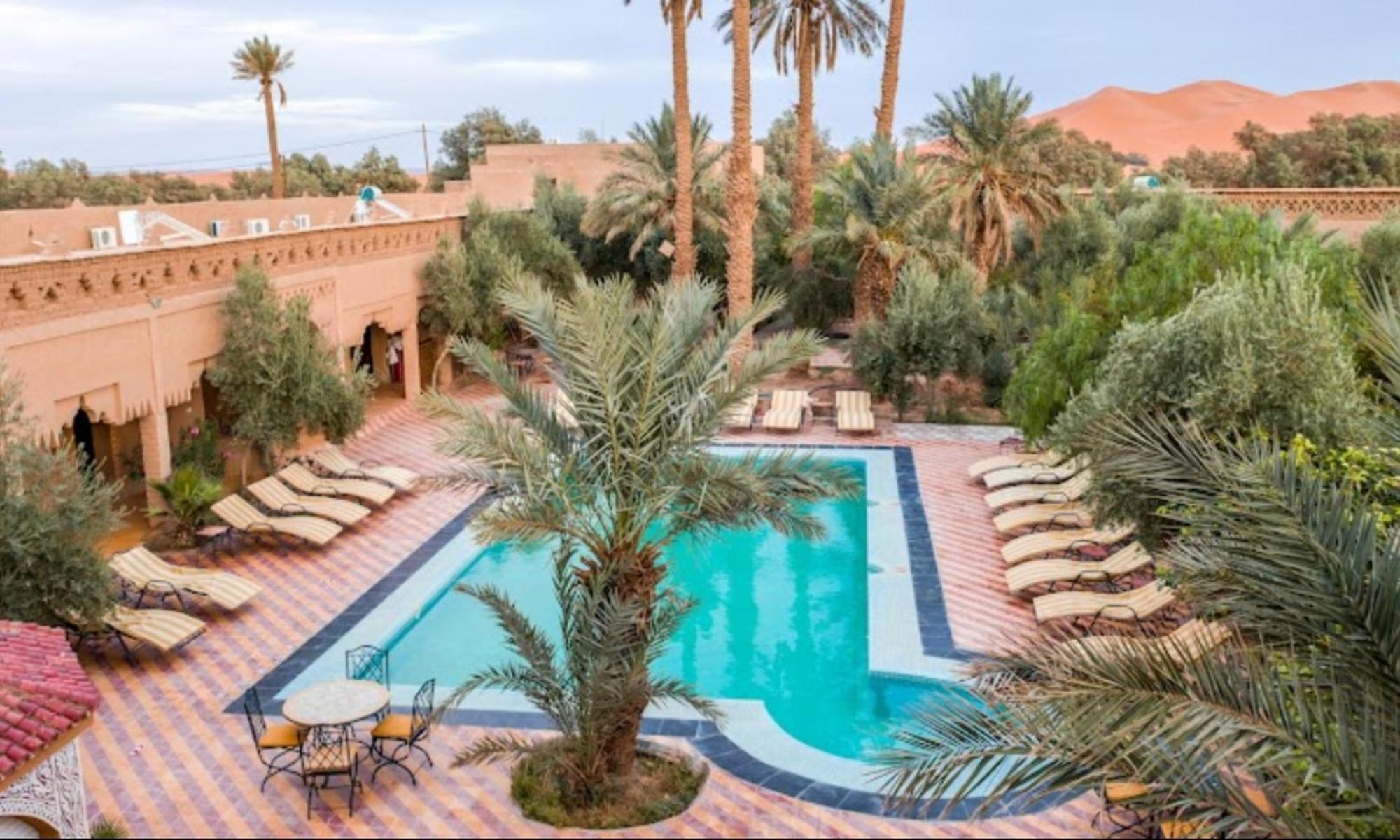 Riad Kasbah Le Touareg Мерзуга Экстерьер фото